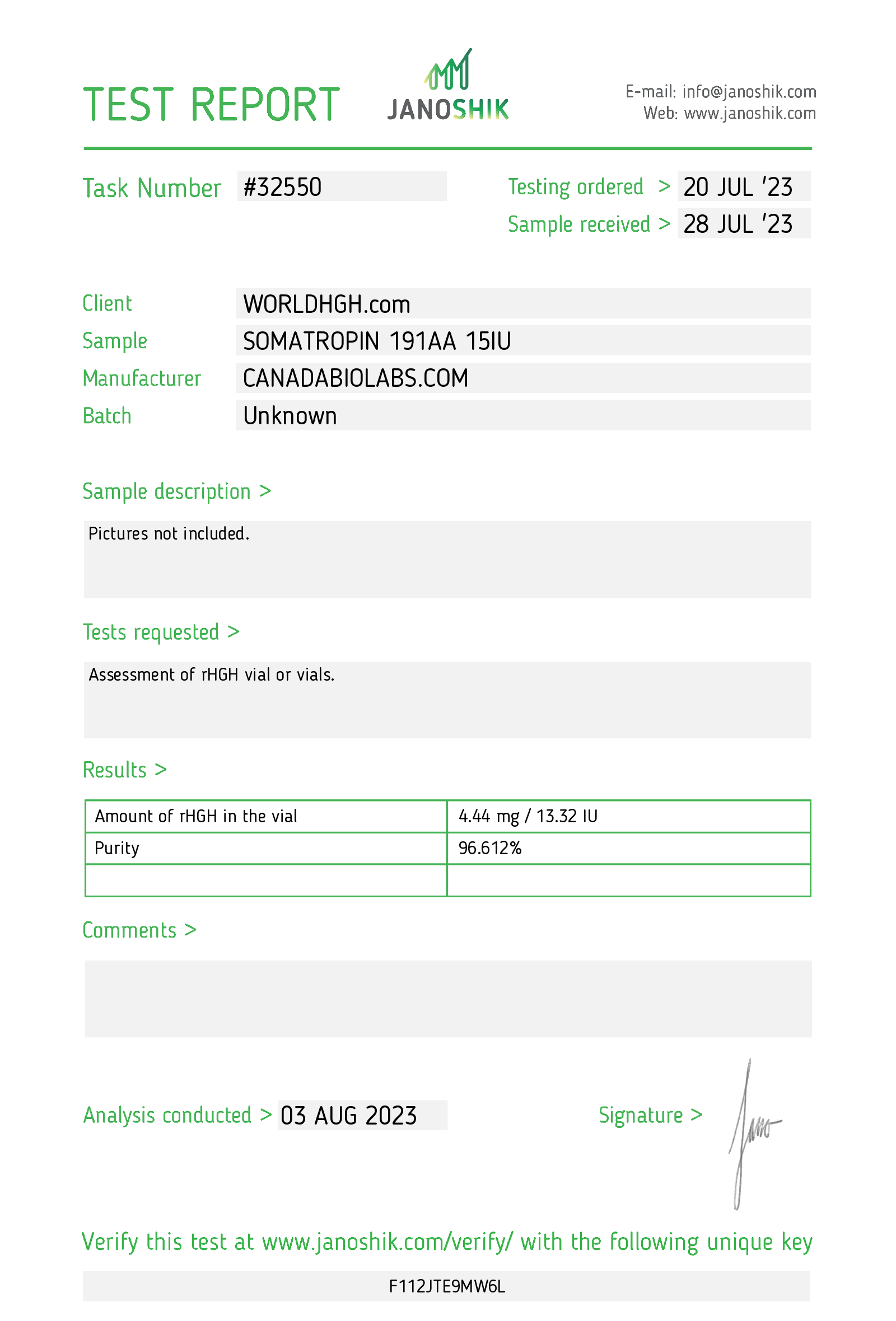 Somatropin 191aa (150 IU kit) - Image 2
